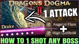 Dragon's Dogma 2 - How to Kill ANY Enemy in 1 Attack - Sorcerer is OVERPOWERED - Best Skill Guide!