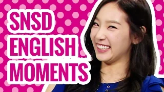 13 BEST Moments: Girls' Generation (SNSD) Speaking English l @Soshified