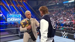 Logan Paul confronts Cody Rhodes - WWE SmackDown 5/10/2024