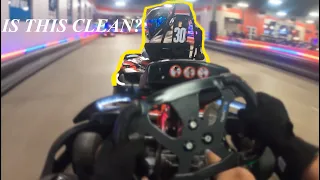 GO KART RACING! IS THIS PASS CLEAN? Octane raceway Thursday night reverse track!