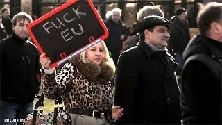 Донецк, 9 марта 2014, митинг.  Donetsk, March 9, 2014, meeting.