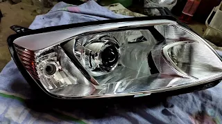 LADA GRANTA BI LED В ФАРЫ + ПТФ