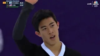 Nathan Chen 2018 Olympics FS 'Mao's Last Dancer' (NBCSN)