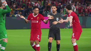 PES 2018 PS4 BARCELONA VS LIVERPOOL FULL GAMEPLAY HD