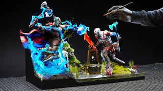 I Made a THOR vs KRATOS Diorama