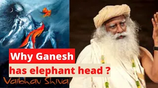Why Ganesha has elephant head ?
