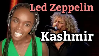 AFRICAN GIRL REACTS TO Led Zeppelin - Kashmir (Live from Celebration Day) (Official Video)