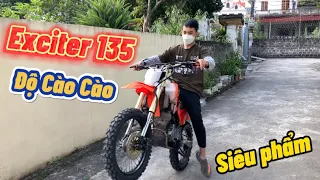 Exciter135 độ cào cào Phần 3 | ex135 độ cào cào sẽ như thế nào?| yamaha exciter135cc enduro