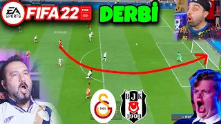 FIFA 22 GALATASARAY-BEŞİKTAŞ DERBİSİ! 25 METRE GOL | ÜMİDİ İLE FİFA 22 OYNUYORUZ | FIFA 22 ÇIKTI!