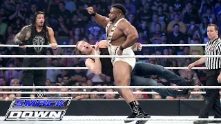 Roman Reigns, Dean Ambrose & Jimmy Uso vs. The New Day: SmackDown – 10. September 2015