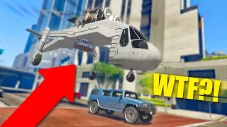 SHE WAS SO CONFUSED! *CARGOBOB TROLLING!* | GTA 5 Funny Moments
