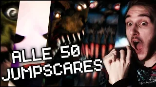 All Jumpscares in Five Nights at Freddy's Ultimate Custom Night