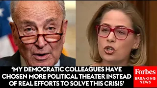 JUST IN: Kyrsten Sinema Shreds Dems For Playing A 'Cynical Political Game' With Border Security Bill