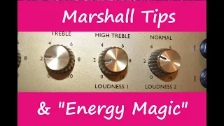 Marshall SV20H TIPS & SETTINGS (for a Clean Tone)