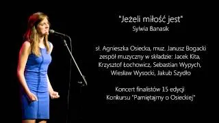 Sylwia Banasik - Jeżeli miłość jest