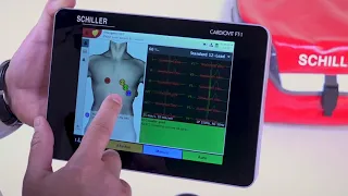 ECG SCHILLER Cardiovit FT-1 - Touchscreen ECG