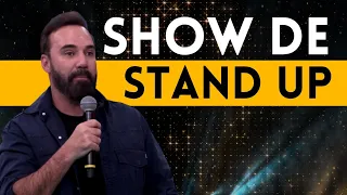 Diogo Portugal diverte com stand up hilário no Faustão