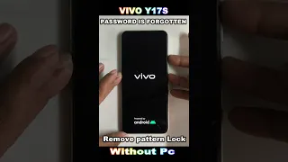 HOW TO UNLOCK VIVO Y17S PHONE WHEN PASSWORD IS FORGOTTEN 🔓 🔓🔓 UNLOCK VIVO PHONE IF I FORGOT PASSWORD