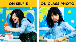 ANNOYING SITUATIONS IN SCHOOL || School life by 5-Minute FUN