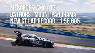 Mercedes-AMG sets new lap record for GT cars at Bathurst in Australia - 1: 56,605!