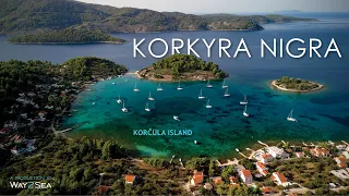 Relaxing Seaside Scenery 4K Drone Film + Ambient Music | Croatia - KORCULA ISLAND