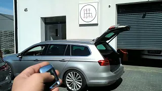 VW Passat B8 Variant  - montaż elektrycznej klapy bagażnika ☀