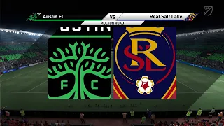 ⚽ Austin  FC vs Real Salt lake ⚽ | major league soccer (02/10/2021) | Fifa 21