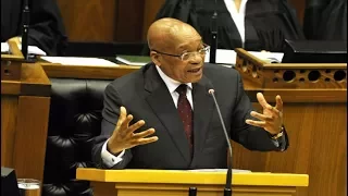 4 moments in Parliament with Jacob Zuma