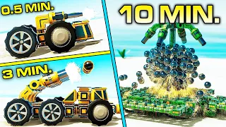 I built these DESTRUCTION devices in 30 seconds vs 3 minutes vs 10 minutes!