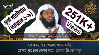 সূরা মারইয়াম (আয়াত ১-৯)। Surah Maryam Ayat 1-9। Syakh Manshur As Salimi। Bangla Subtitle