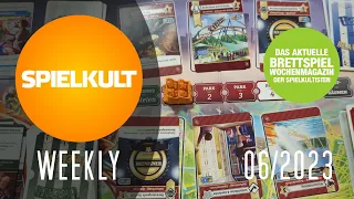 Weekly 06/2023 // Brettspiel-Reviews, Spieletreff, Vorschau