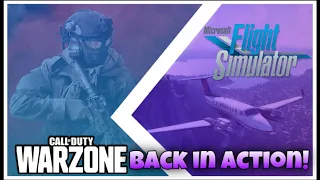 [LIVE] Warzone Dubs + Flight Simulator 2020 | Season 3 Reloaded COD | PS4 PC