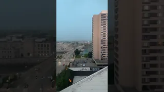 A Time Lapse of Downtown Cedar Rapids during the Derecho!