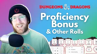 D&D - Proficiency Bonus and Other Rolls