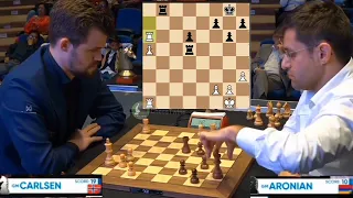 MAGNUS VS ARONIAN || Blitz Chess