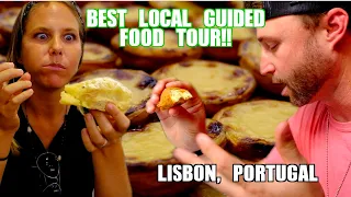 Epic LISBON Food Tour with the Best Local Guide (Must Try Local Portuguese Food and Restaurants)