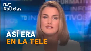 La REINA LETIZIA cumple 50 AÑOS: Cómo era la JOVEN PERIODISTA que conocimos en el TELEDIARIO | RTVE