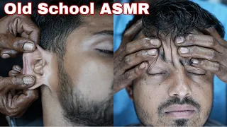 Long Time ASMR Old School Barber ASMR Old School Head And Ear Massage With Neck Cracking