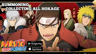 SUMMONING S OLD EVENT UNLOCK ALL HOKAGE - NARUTO MOBILE TENCENT