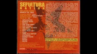 Sepultura - Nation (2001, Advance Copy)