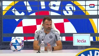 Press Hajduk pred derbi na Poljudu 29.09.2023.