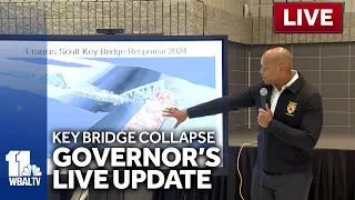 LIVE: Governor provides updates on Key Bridge collapse - wbaltv.com