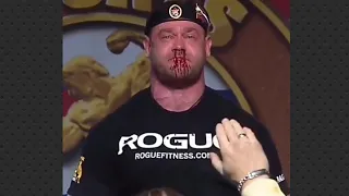 Mikhail shivlyakov deadlift nosebleed #deadlift #nosebleed #worldrecord