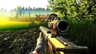 IMMERSIVE SR-25 DMR GAMEPLAY - ESCAPE FROM TARKOV SOLO GAMEPLAY