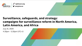 Surveillance, Safeguards, & Strategy