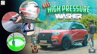 BEST Budget Car,Bike & Home Cleaning Purpose High-Pressure Washer | AGARO GRAND 1500W | 4K-SUBTITLES