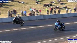 STREET RACING ICELAND 2022! MOTORCYCLES