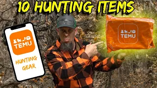 Is TEMU Hunting Gear any good (part 2)? Temu Haul, 10 Temu Hunting Items #temu