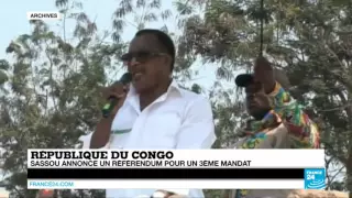 CONGO - Denis Sassou-Nguesso annonce un référendum pour un 3ème mandat