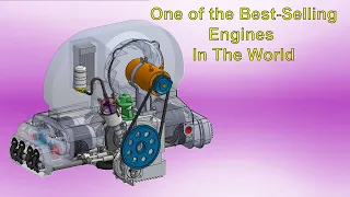 3D 🤯 Analyzing one of the Best-Selling engines in the world. The VW Beetle Air Cooled